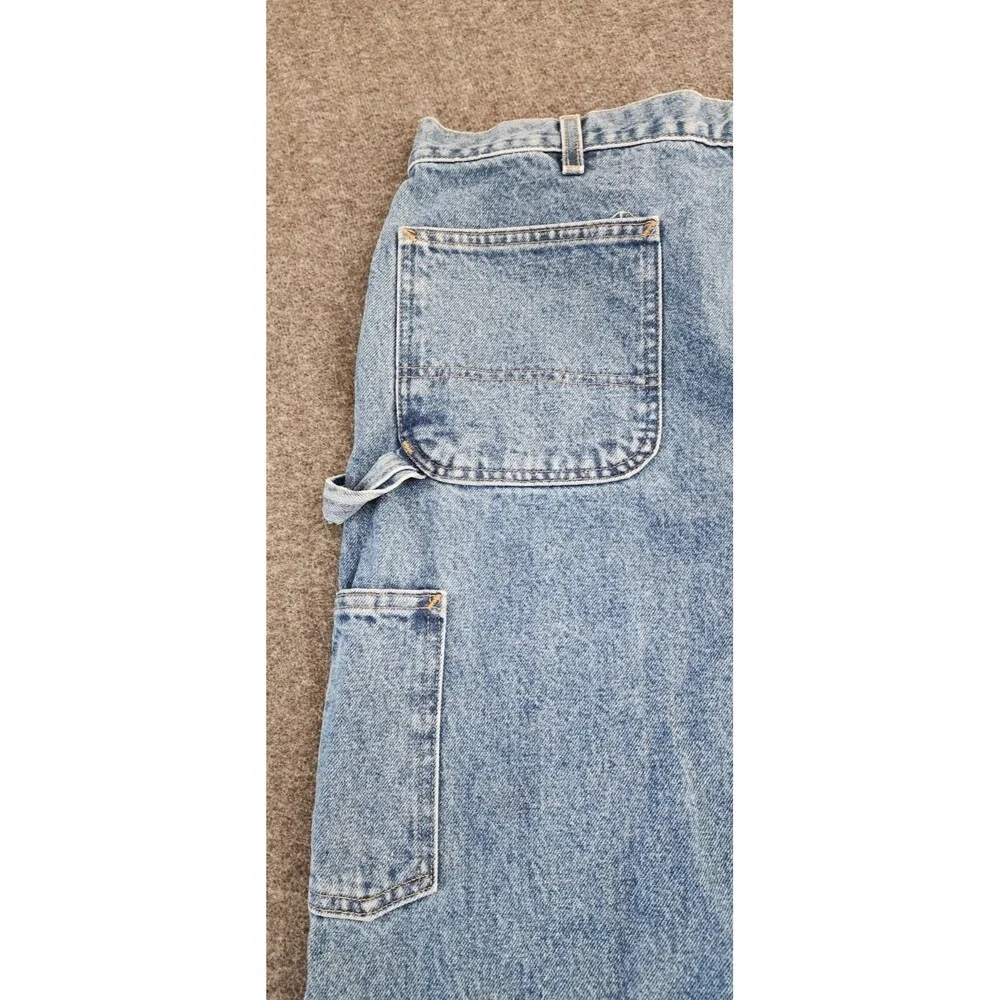 Carhartt Jeans Men's 40x32 Stonewash Dungaree Carpenter Original Fit B237 STW